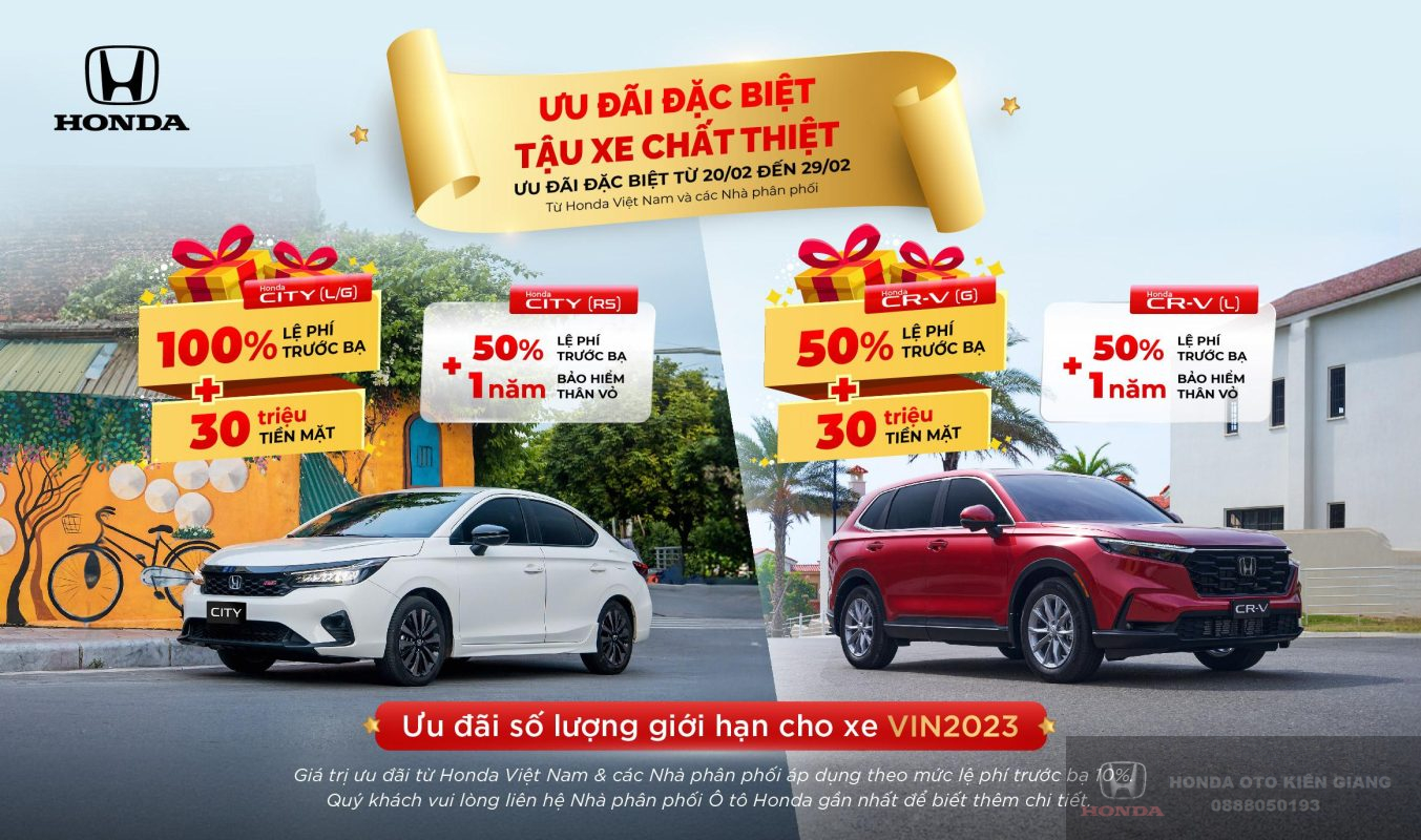 Trang chủ Honda Kiên Giang chính hãng